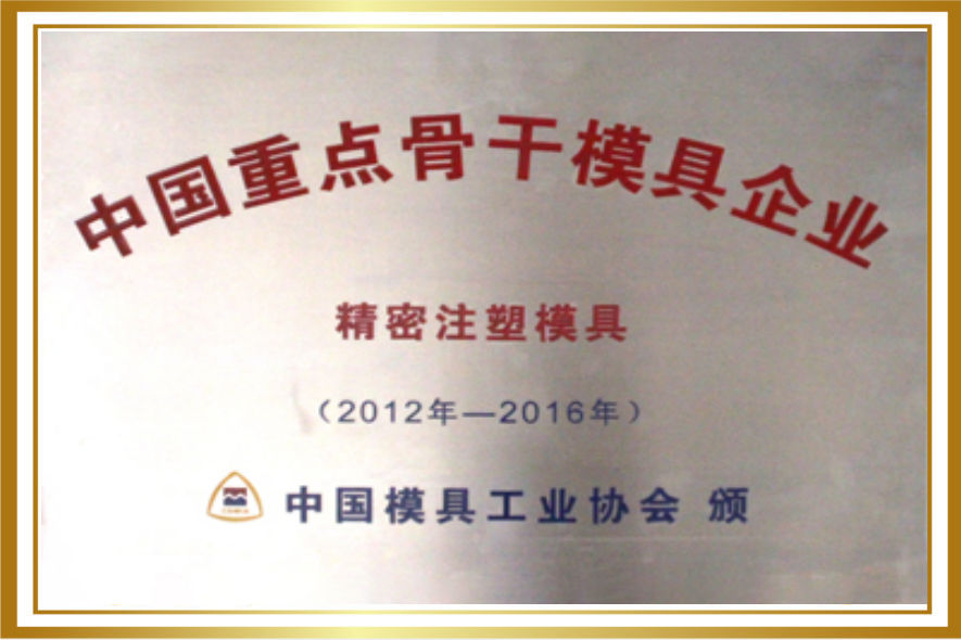 中國重點骨干模具單位
